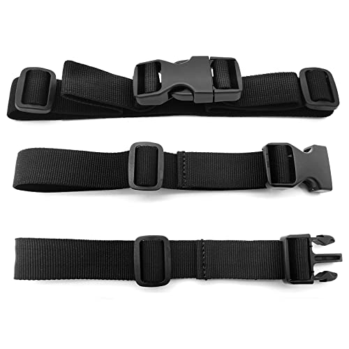 Sternum Strap for Backpacks, Backpack Chest Strap for Adults and Kids, 2 Pack Heavy Duty Adjustable Outdoor Backpack Accessories with Quick Release Buckle for Hiking Climbing Riding Runing and Blower