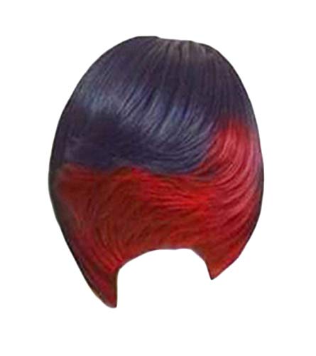 Andongnywell Short Bobo Wigs Heat Resistant Synthetic Wigs for Womens Heat Resistant Natural Looking (Red,One Size,)