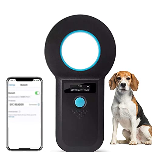 Pet Microchip Scanner, Animal Microchip Tag Reader Scanner,Three Ways to Connect,Recognize Quickly,Identify The Farther Distance