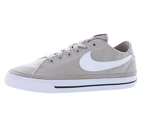 Nike Men’s Court Legacy Canvas Casual Sneakers, College Grey/White-black, 9 UK (9.5 US)
