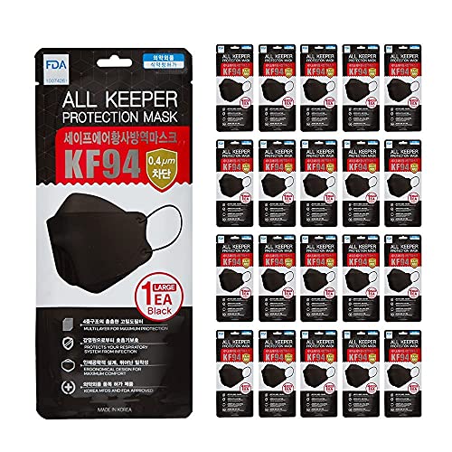 All Keeper KF94 Black 40PCS