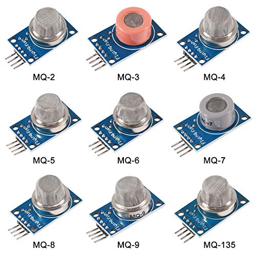 9PCS/Lot Gas Detection Sensor Module MQ-2 MQ-3 MQ-4 MQ-5 MQ-6 MQ-7 MQ-8 MQ-9 MQ-135 Sensor Module for Arduino | The Storepaperoomates Retail Market - Fast Affordable Shopping