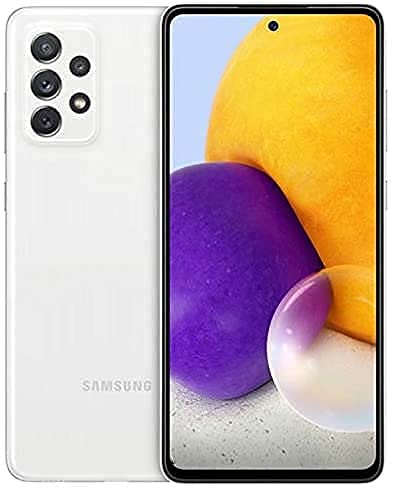 Samsung Galaxy A72 A725F-DS 4G Dual 256GB 8GB RAM Factory Unlocked (GSM Only | No CDMA – not Compatible with Verizon/Sprint) International Version – Awesome White