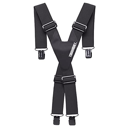 ToughBuilt – Universal Suspenders- Stretch Suspension, Evenly Distribute Weight, Comfortable, Durable and Adjustable – (TB-51D)