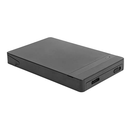 Mobile Hard Disk Box, Computer Accessories 2.5in SSD Box with LED Lights for Office for Home