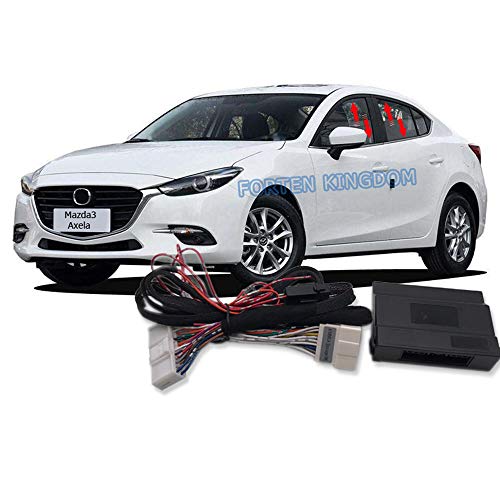 Forten Kingdom Car Auto Window Lift Close Closer Open Control System Kit Module Device Fits For Mazda 2 2016+ Mazda 3 2014+ CX-3 CX-4 plug and play