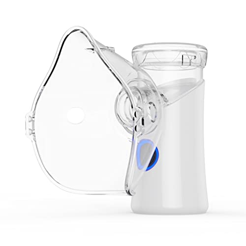 Sweluxe Portable Nebulizer, Battery Powered Nebulizer Machine 2 Speed Mode Steam Inhaler for Kids and Adults