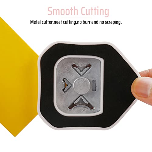 MyArTool 3 Way Corner Rounder Punch, 4mm, 7mm, 10mm 3 in 1 Corner Cutter for Card Making, Laminate, Cardstock, Scrapbooking and Paper Crafts, Business Cards | The Storepaperoomates Retail Market - Fast Affordable Shopping