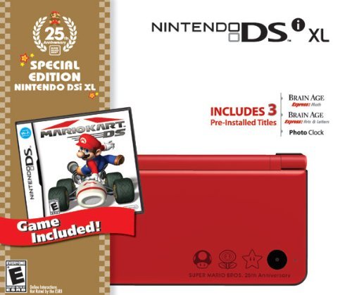 Nintendo DSi XL – 25th Anniversary Edition Red