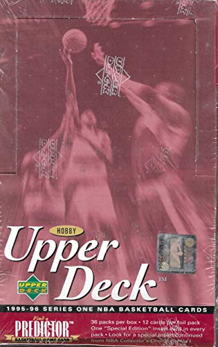 1995-96 Upper Deck Basketball cards Hobby Box Series 1-36 packs Sealed