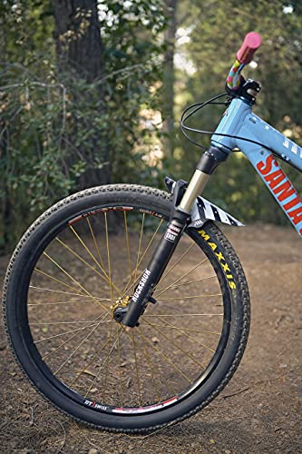 All Mountain Style Front Mudguard –Bike Mud Guard Supports Front Protection Fits Size 26’’, 27.5’’and 29’’ – Helps Protect Your Bike from Mud, Water Spray and More (Patriot White) | The Storepaperoomates Retail Market - Fast Affordable Shopping