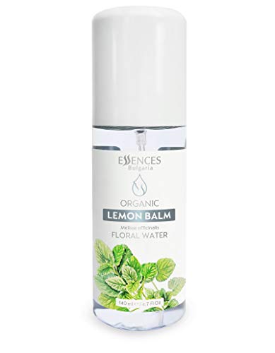 Essences Bulgaria | Organic Melissa Floral Water 4.7 Fl Oz | 140ml | 100% Pure and Natural | Anti-Age Refreshing Beauty Mist | Excellent Aftershave | Alcohol-Free | Makeup Remover | Hydrating | Vegan | The Storepaperoomates Retail Market - Fast Affordable Shopping