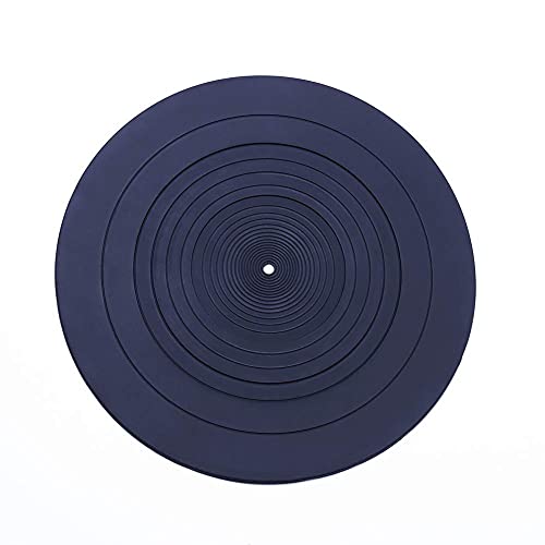 Turntable Platter Mat, 12″ Silicone Rubber Slipmat Universal to All Hi-Fi Record LP Players by Gartopvoiz