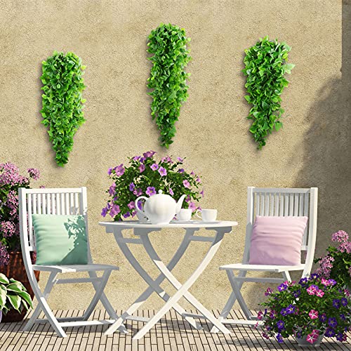 4 Pieces Artificial Ivy Green Vine Fake Ivy Leaves Hanging Decor Fake Vine Leaves Garland Artificial Hanging Plants Leaf Plant Garland Realistic Hanging Plants Decor for Home Garden Decor, 3.6 Feet | The Storepaperoomates Retail Market - Fast Affordable Shopping