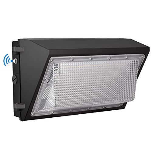 LED Wall Pack Light with Dusk to Dawn Photocell,150W 19500LM 5000K Daylight ,AC100-277V Input,900W HPS/HID Equivalent, Waterproof Commercial Security Lighting for Warehouses, Garage,ETL Listed …