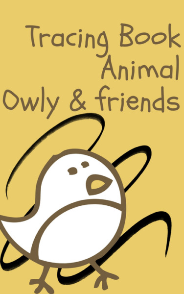 Tracing Book Animal – Owly & friends