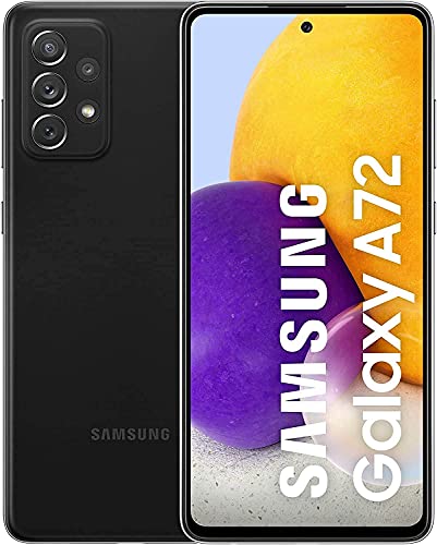 Samsung Galaxy A72 A725F-DS 4G Dual 256GB 8GB RAM Factory Unlocked (GSM Only | No CDMA – not Compatible with Verizon/Sprint) International Version – Awesome Black