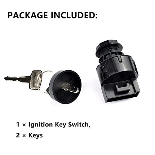 Ignition Key Switch Compatible with Polaris Sportsman 400 500 570 600 700 800 Ranger 400 425 500 570 700 800 900 1000 RZR 570 800 900 XP 1000 Replace 4011002 4012165 Off/on/Start 3 Position | The Storepaperoomates Retail Market - Fast Affordable Shopping