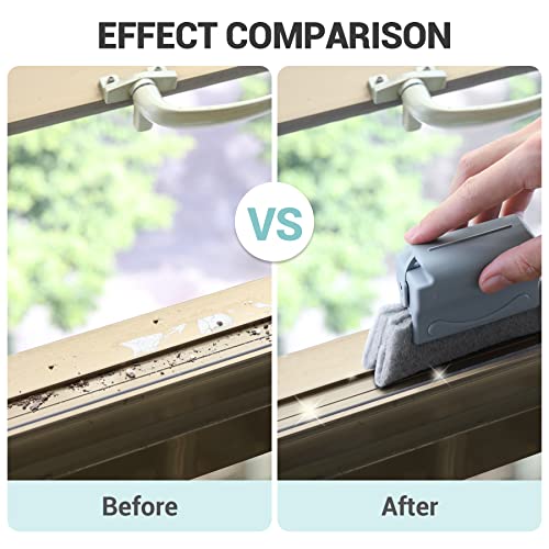 5PCS Magic Window Cleaning Brush,Handheld Crevice Cleaner Tools for Window Crevice Cleaning Brush, Creative Door Window Groove Cleaning Brushes,Quickly Clean All Window Slides and Gaps | The Storepaperoomates Retail Market - Fast Affordable Shopping