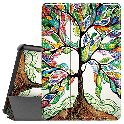 Famavala Shell Case Cover for 10.1″ All-New Fire HD 10 / Fire HD 10 Plus Tablet [11th Generation, 2021 Release] (LuckyTree)