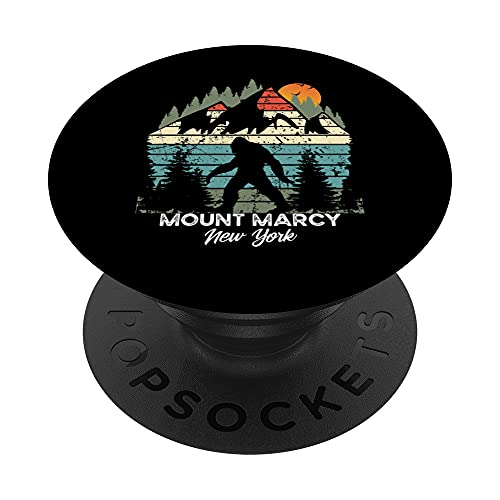 Vintage Mount Marcy New York National Park Retro 80’s PopSockets PopGrip: Swappable Grip for Phones & Tablets