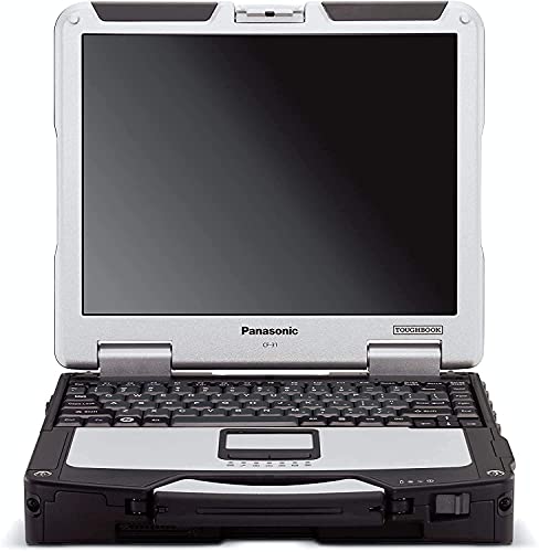 Panasonic Toughbook CF-31 MK5, Intel i5-5300U @2.3GHz, 13.1-inch LED Touchscreen, 16GB, 512GB SSD, Windows 10 Pro, WiFi, Bluetooth, DVD, 4G LTE, Backlit Keyboard, Webcam, GPS (Renewed)