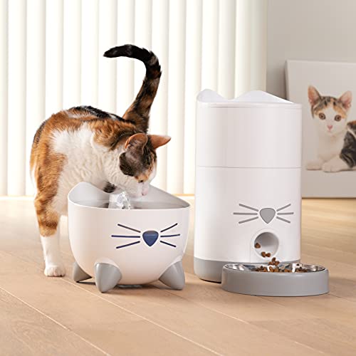 Catit PIXI Smart Water Fountain – Automatic Cat Drinking Fountain with UV-C Clarifier Light and App Support | The Storepaperoomates Retail Market - Fast Affordable Shopping