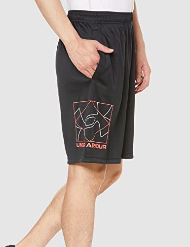 Under Armour Men’s Tech Boxed Logo Shorts , Black (001)/Black , XX-Large | The Storepaperoomates Retail Market - Fast Affordable Shopping