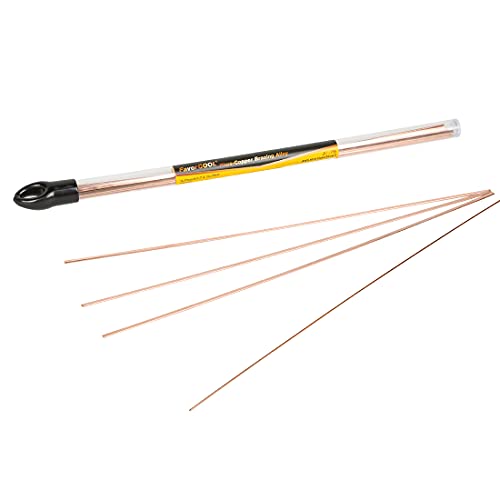 21 Sticks BLUEFIRE BCuP-2 Half 1/2 lb Self Fluxing Phosphor Copper Brazing Alloy Welding Rods No Need for Flux 0.050″ x 1/8″ x 14″ Industry Professional Grade Propane Gas Soldering Torch Supply