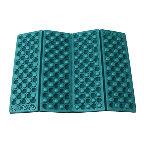 QXPDD Protable Outdoor Foam Seat Pad Foldable Camping Cushion Seat EVA Foam Sitting Pads for Backpacking Hiking Tents,Dark Green