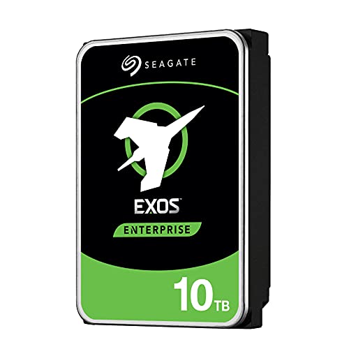 Seagate Exos X16 10TB Enterprise HDD – 6Gb/s SAS Interface, 512e/4Kn, 7200 RPM, 256MB Cache, 2.5M-hr MTBF Rating, 3.5″ Internal Hard Drive, Crypto Chia Mining – ST10000NM0086