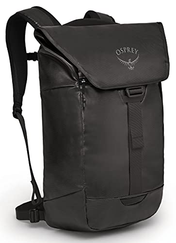 Osprey Transporter Flap Laptop Backpack, Black