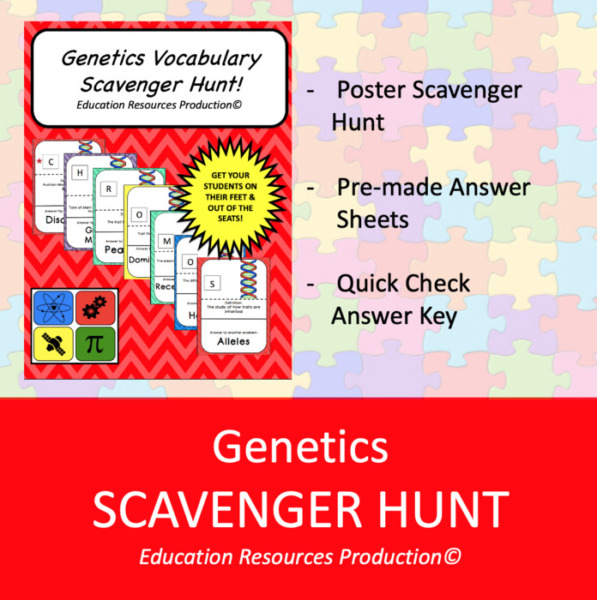 Genetics Scavenger Scavenger Hunt Circuit