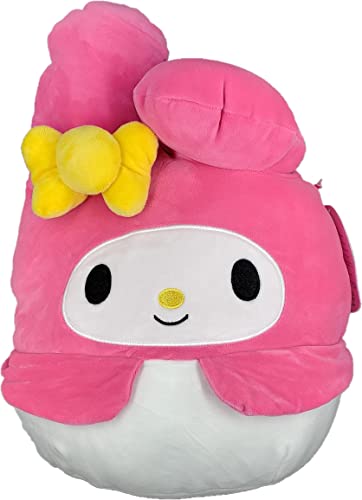 SQUISHMALLOW KellyToys – Sanrio Hello Kitty and Friends Squad – 12 Inch (30cm) – Pink My Melody – Super Soft Plush Toy Animal Pillow Pal Buddy Stuffed Animal Birthday Gift
