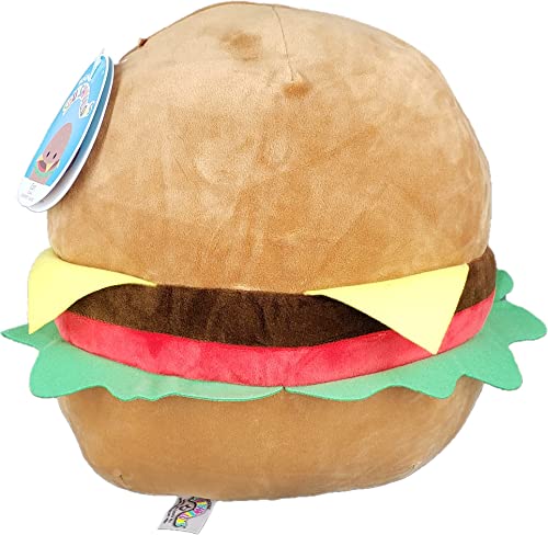 SQUISHMALLOW KellyToys – 8 Inch (20cm) – Carl The Cheeseburger – Super Soft Plush Toy Animal Pillow Pal Buddy Stuffed Animal Birthday Gift | The Storepaperoomates Retail Market - Fast Affordable Shopping