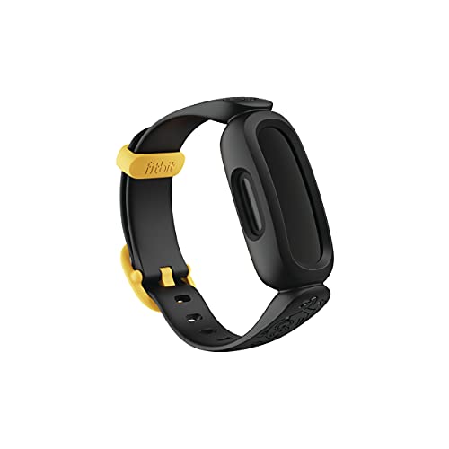 Fitbit Ace 3 Minions Band, Mischief Black, One Size