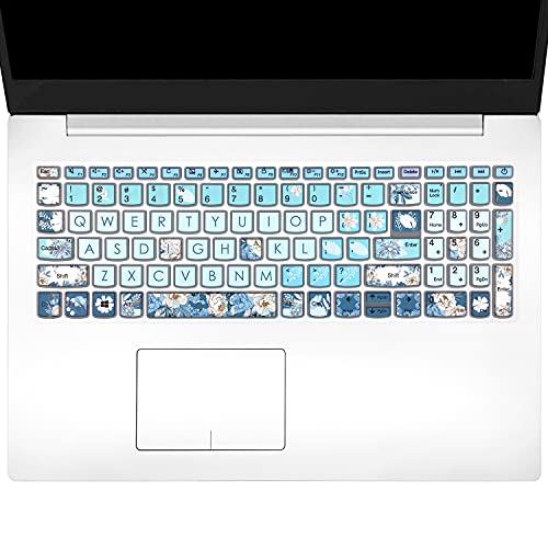 Keyboard Cover for Lenovo IdeaPad 320 330 330s 340s 520 720s 130 S145 L340 S340 15.6 inch / 2020 Lenovo ideapad 3 15.6” / Lenovo IdeaPad 320 330 L340 17.3”, Peony