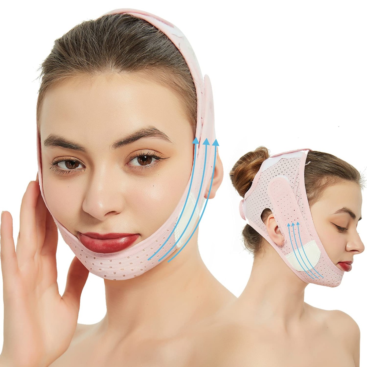 Double Chin Reducer Face Slimming Strap V Line Lifting Face-belt Chin Strap For Women and Men Tightening Skin Preventing Sagging | The Storepaperoomates Retail Market - Fast Affordable Shopping