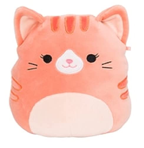 Squishmallow Kellytoy 8 Inch Soft Plush Toy Gigi The Orange Tabby Cat
