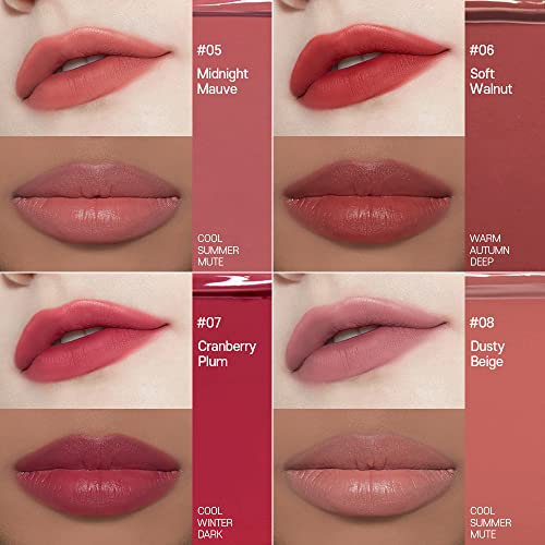 ETUDE Fixing Tint #05 Midnight Mauve| Long Lasting High Pigmented Liquid Lipstick |Waterproof Lightweight Matte Finish Lip Stain| Full Coverage | The Storepaperoomates Retail Market - Fast Affordable Shopping