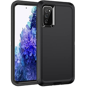 Mieziba for Galaxy S20 FE 5g Case,Shockproof Dropproof Dustproof 3-Layer Full Body Protection Rugged Heavy Duty High Impact Hard Cover Case for Galaxy S20 FE 6.5 inch,Black | The Storepaperoomates Retail Market - Fast Affordable Shopping