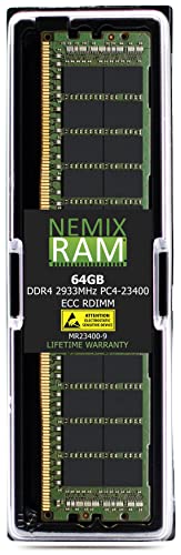 NEMIX RAM 64GB DDR4-2933 PC4-23400 Replacement for Cisco UCS-MR-X64G2RT-H