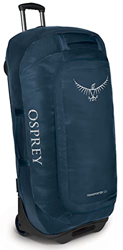 Osprey Rolling Transporter 120 Travel Duffel Bag, Venturi Blue