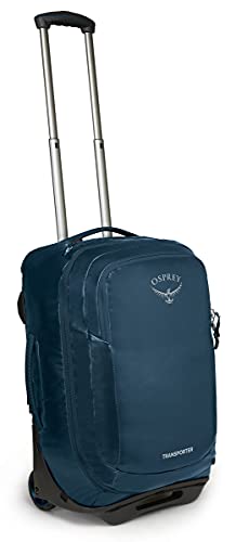 Osprey Transporter Wheeled 38L Carry-On Luggage, Venturi Blue