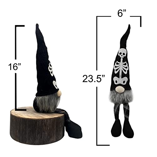 Admired By Nature ABN5D015-BLK, Halloween Plush Tomte Gnome Swedish, Scandinavian Style Decor, Dangle Leg Shelf sitters, Nordic Nisse Gnome, Home Décor, Black | The Storepaperoomates Retail Market - Fast Affordable Shopping