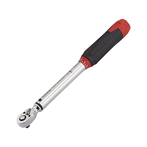 SUNEX TOOLS 10250 1/4-Inch Drive Indexing Torque Wrench, 25-250 in/lb, 48-Tooth, with 16-Position Torque Selecting Mechanism