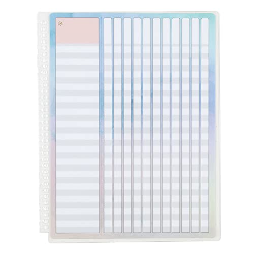 Snap-in Checklist Dashboard, Wet-Erase and Dry-Erase, Portable Dashboard You can Snap Into Your Coiled Planner, Notebooks, and Binders, Stay on Track in Style by Erin Condren