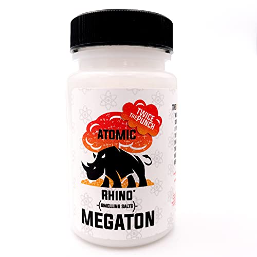 Atomic Rhino Smelling Salts- Megaton Lage Format Smelling Salt for Maximum Devastation in The Field