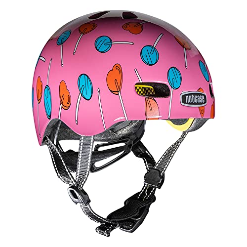 Nutcase, Baby Nutty, Toddler Bike Helmet with MIPS Protection System and Magnetic Buckle, Sucker Punch MIPS, XXS