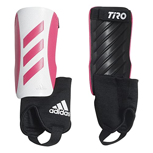 adidas Unisex-Youth Tiro Match Shin Guards, Team Shock Pink/White, Small